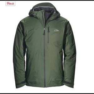 LL Bean Men’s Large 3-in-1 Winter Coat